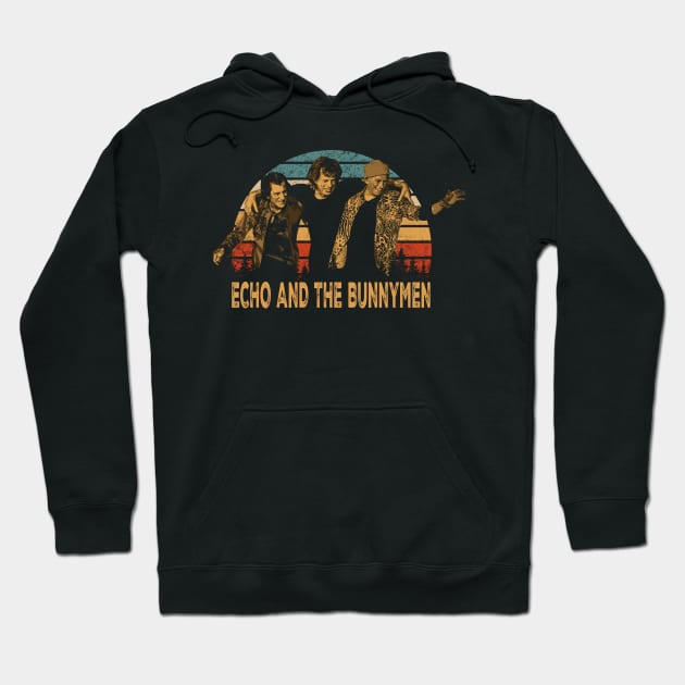 Echo And The Bunnymen Unplugged Acoustic Serenades In Frames Hoodie by Super Face